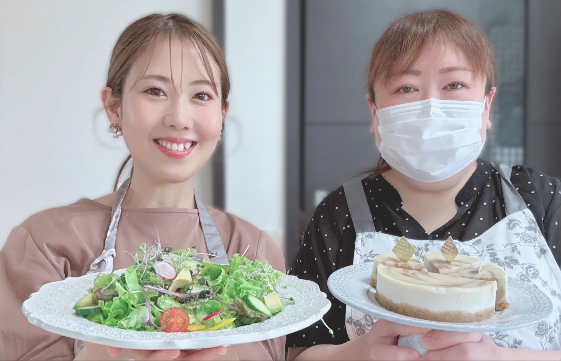 「これは美味しい！」と思わず声が出た♡浜松のローフード教室で作る塩キャラメルのローレアチーズケーキ
