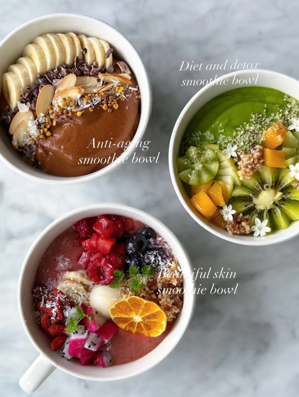 実は、スムージーボウルって体にいいわけじゃないんです🥣🍓🍌