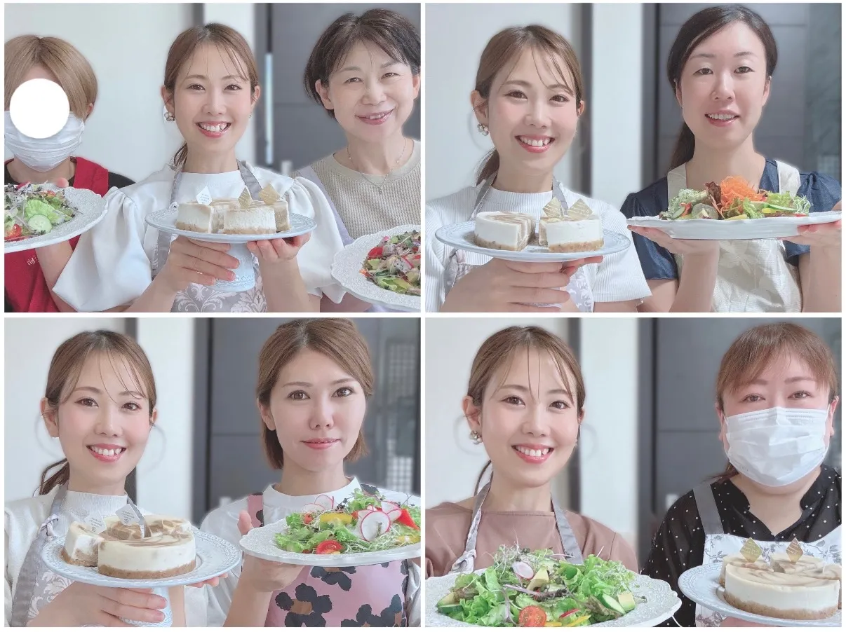 塩キャラメルのローケーキレッスンがスタートしました！